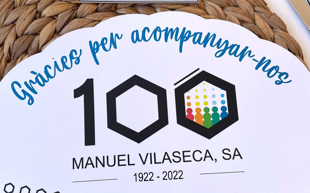 Celebración del centenario de Manuel Vilaseca, SA